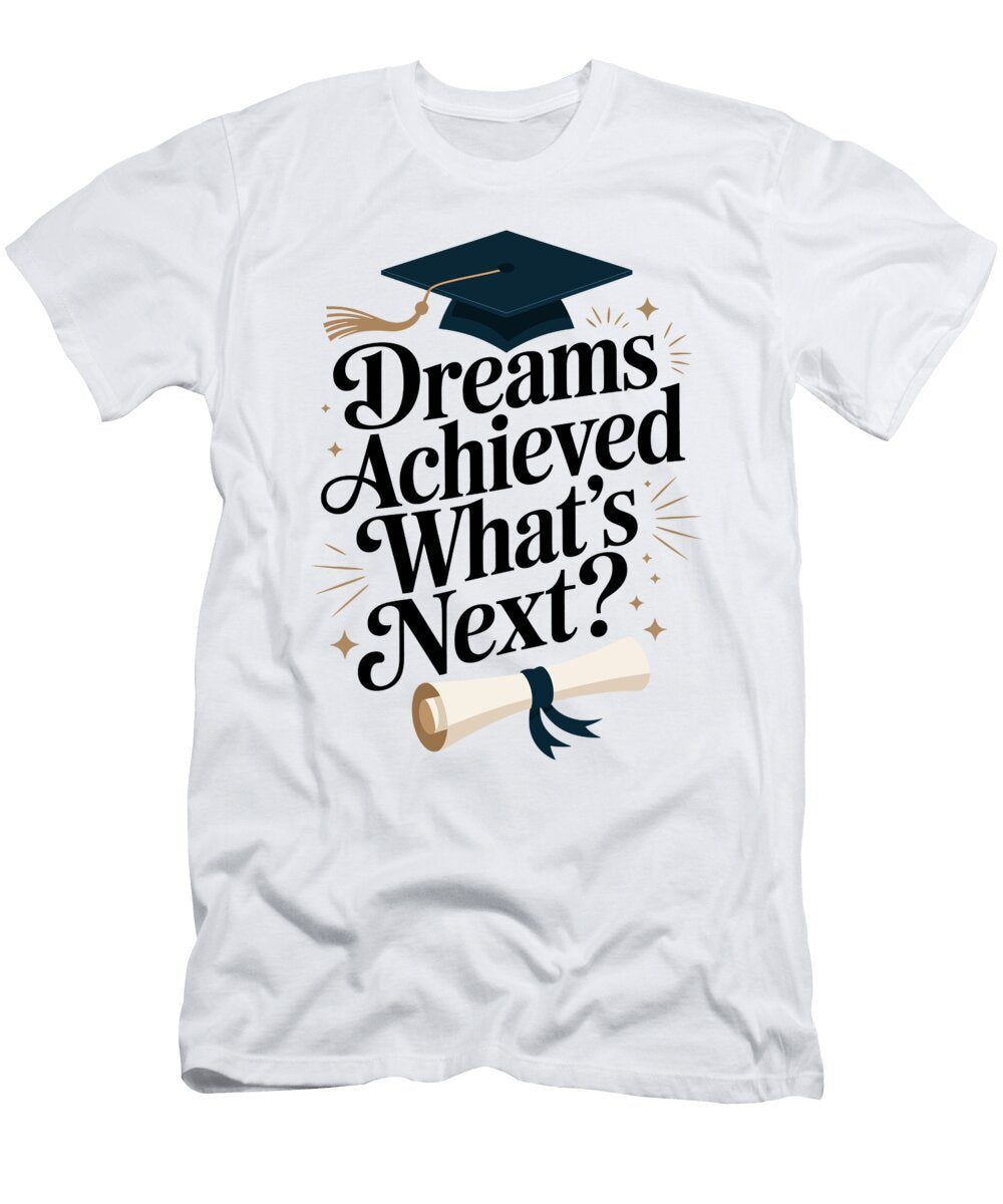Graduation Celebration Typography Joanna Redesiuk T-Shirt