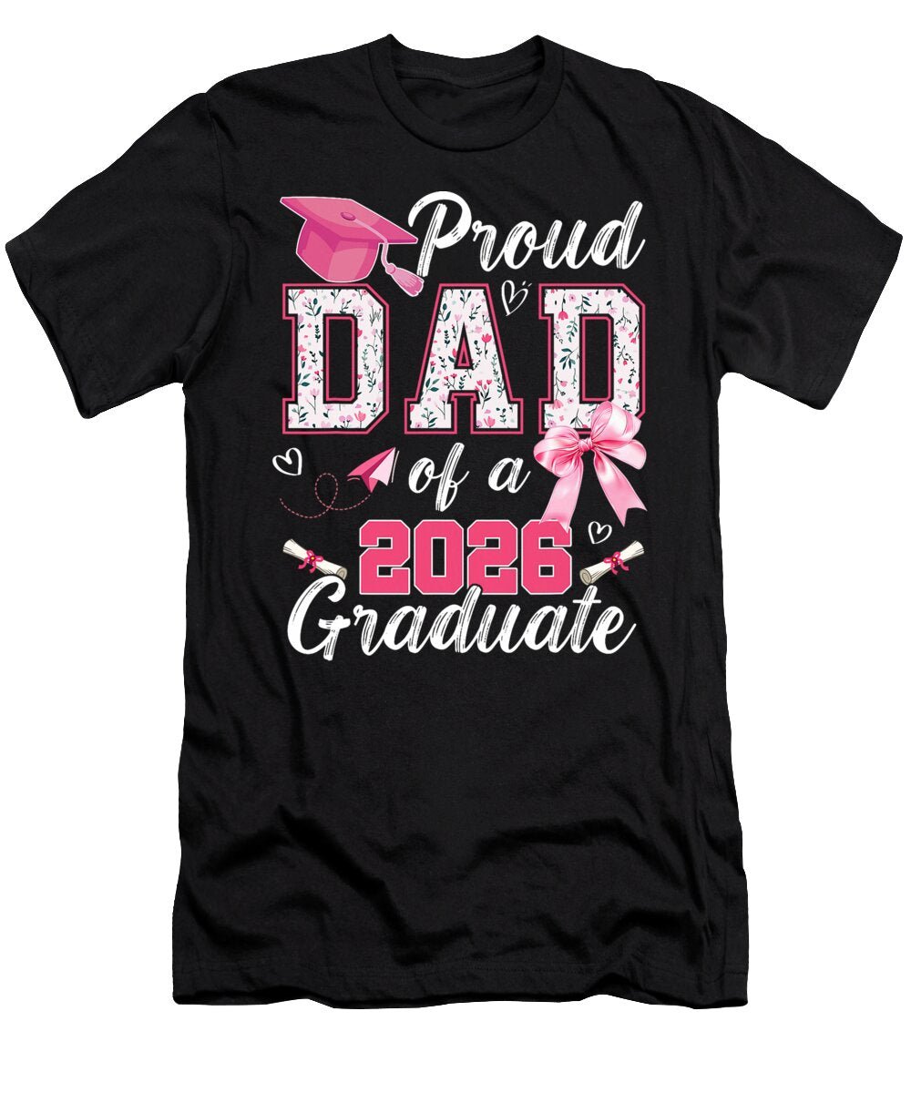 Graduation Family Senior 2026 Proud Dad of a Coami Tacti T-Shirt
