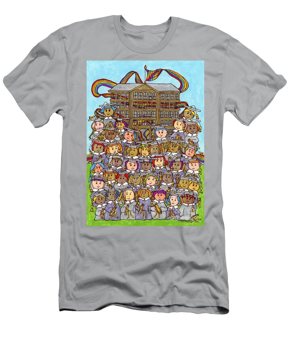 Graduation Mag Pringle Gire T-Shirt