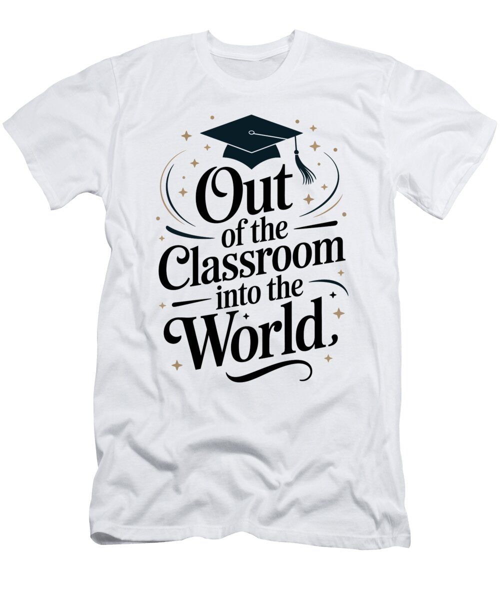 Graduation Motivation Quote Joanna Redesiuk T-Shirt