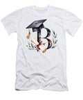 Graduation Symbol with Letter B Joanna Redesiuk T-Shirt