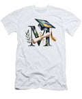 Graduation Theme with Letter M Joanna Redesiuk T-Shirt