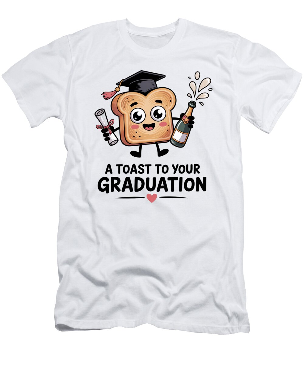 Graduation Toast Celebration Joanna Redesiuk T-Shirt