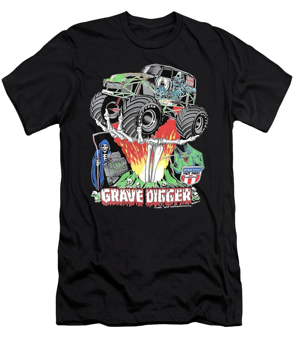 Grave Digger Monster Truck Monster Jam Joye T-Shirt