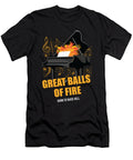 Great Balls of Fire Alternative Movie Poster Movie Poster Boy T-Shirt