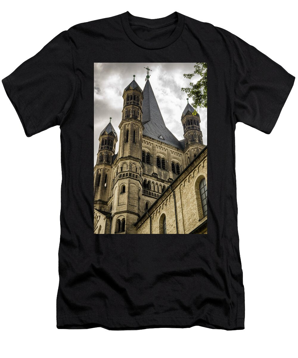 Great St Martin Church in Cologne Pablo Lopez T-Shirt
