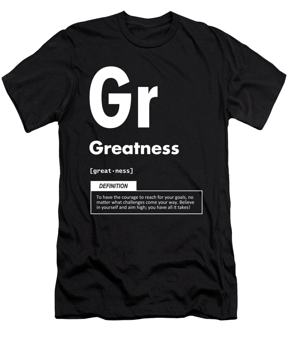 Greatness Element of Success Matthew Chan T-Shirt