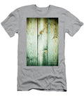 Green Grunge Boards Texture Abstract Arletta Cwalina T-Shirt