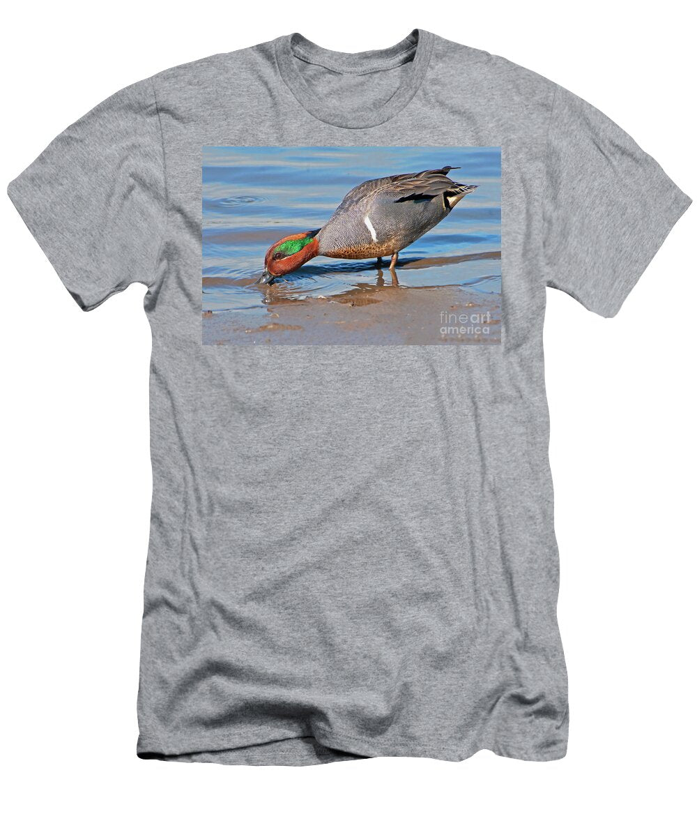Green Winged Teal Regina Geoghan T-Shirt