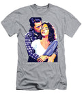 Gregory Peck and Jennifer Jones Stars on Art T-Shirt