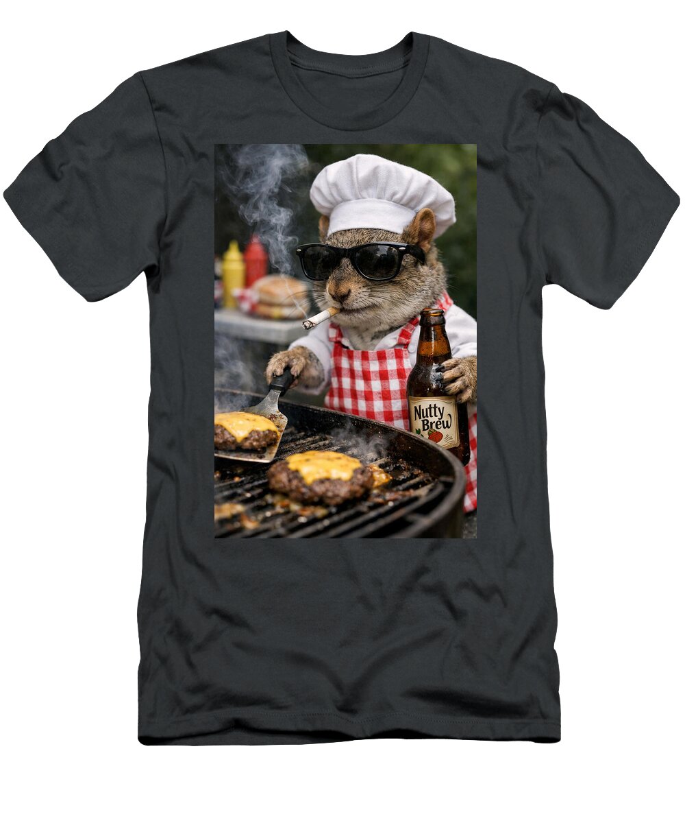 Grill Sergeant Squirrel Sandra Vega T-Shirt