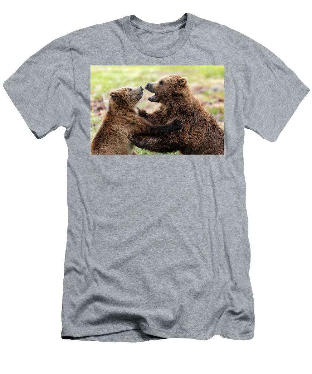 Grizzly and Brown Bear Wes and Dotty Weber T-Shirt