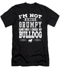Grumpy Bulldog Dog Owner Funny Gift Dusan Vrdelja T-Shirt