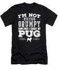 Grumpy Pug Dog Owners Funny Gift Dusan Vrdelja T-Shirt