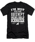 Grumpy Schnauzer Dog Lovers Funny Gift Dusan Vrdelja T-Shirt