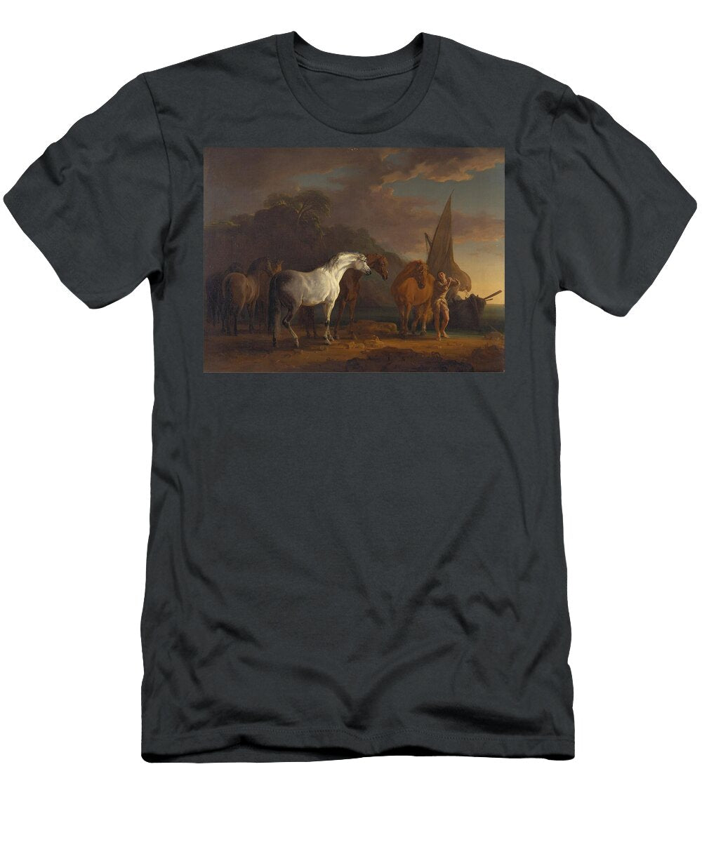 Gulliver Taking His Final Leave of the Land of the Houyhnhnms Sawrey Gilpin Britishborn in Carlisle Dead in Brompton T-Shirt