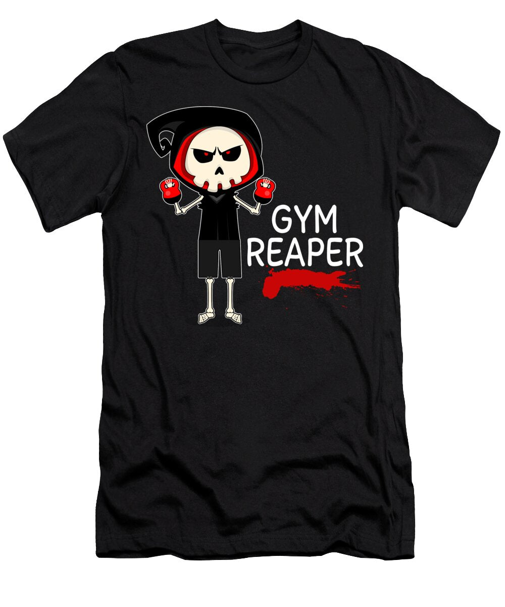 Gym Reaper Fitness Grim Reaper Training Mister T-Shirt
