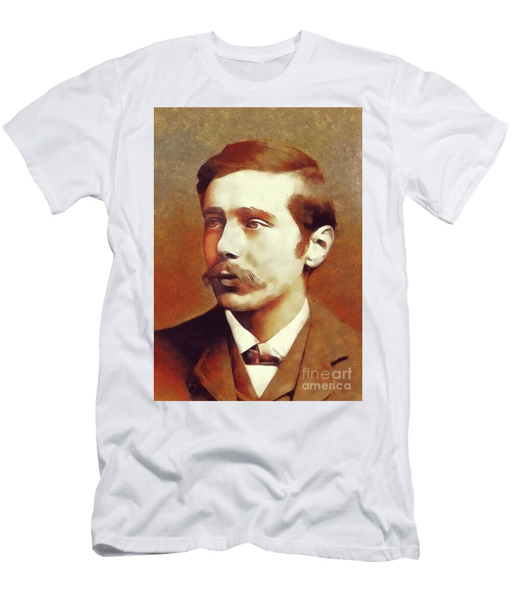 H G Wells Literary Legend Mary Bassett T-Shirt