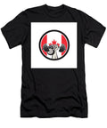 Hand Lifting Barbell Kettlebell Canada Flag Aloysius Patrimonio T-Shirt
