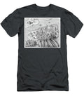 Hans Staden Captured By Tupinamba Indians During His Voyage to Brazil 1552 Theodor De Bry T-Shirt