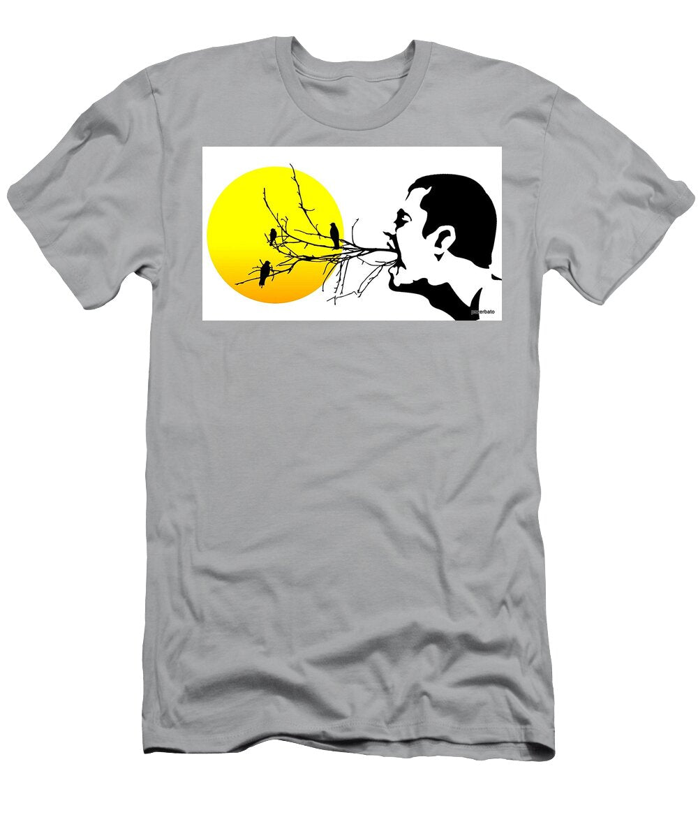 Happiness Must Be Born Within US 2 Paulo Zerbato T-Shirt