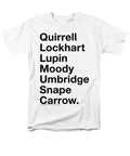 Harry Potter Professors Brand a T-Shirt