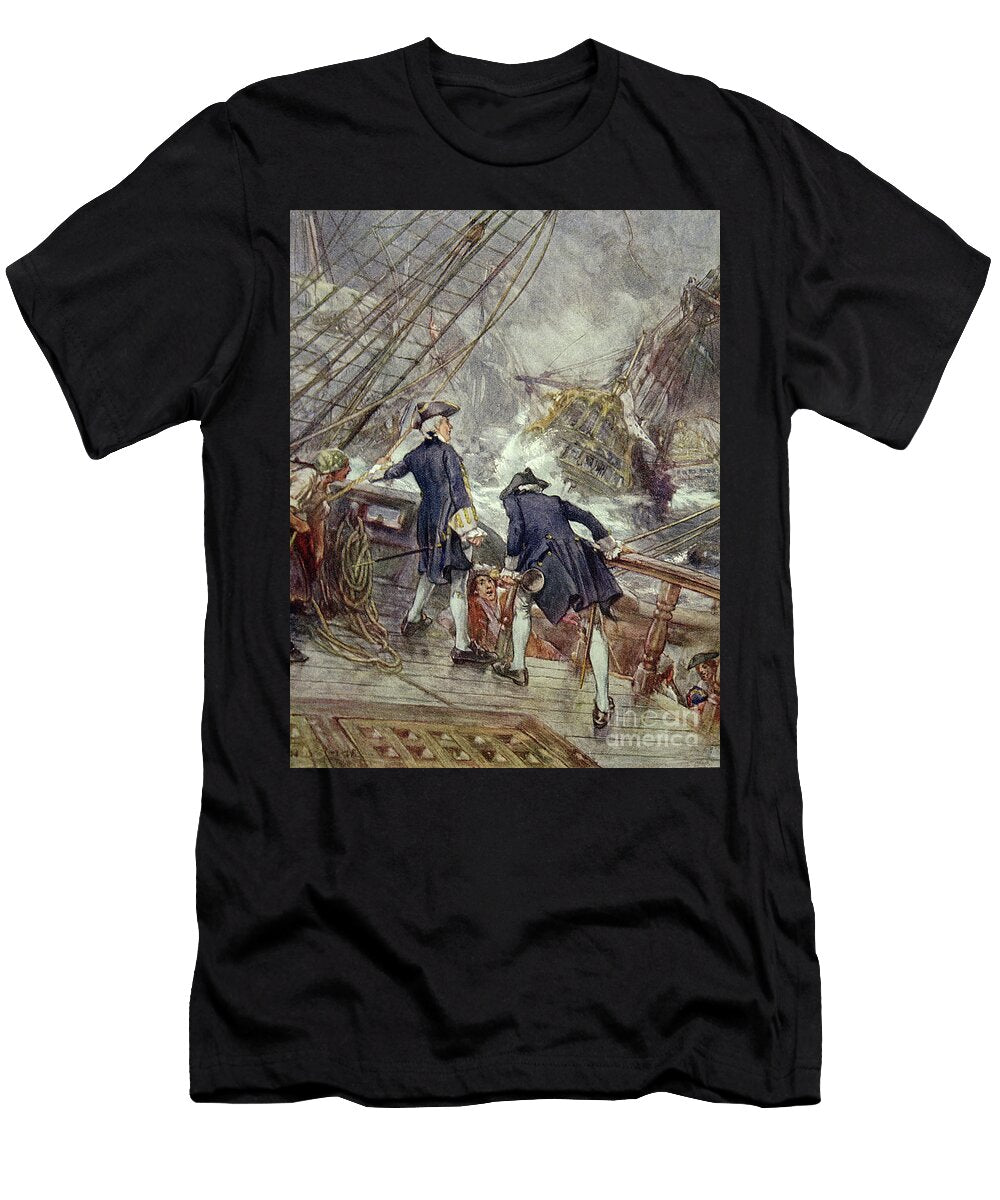 Hawke Illustration From Drakes Drum and Other Songs of the Sea By Henry Newbolt 1862 1938 Arthur David Mccormick T-Shirt