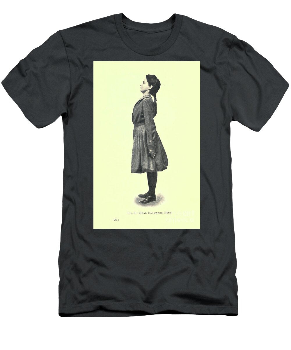 Head Backward Bend I1 Historic Illustrations T-Shirt