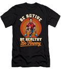 Health Coach Be Active Be Healthy Be Fitness Coach Tshirtconcepts Marvin Poppe T-Shirt