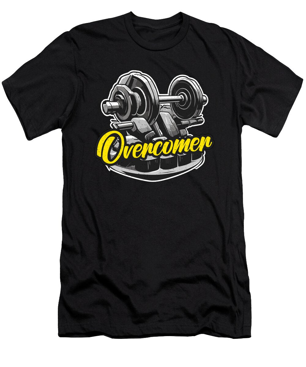 Health Coach Overcomer Gym Teacher Health Coaches Tshirtconcepts Marvin Poppe T-Shirt