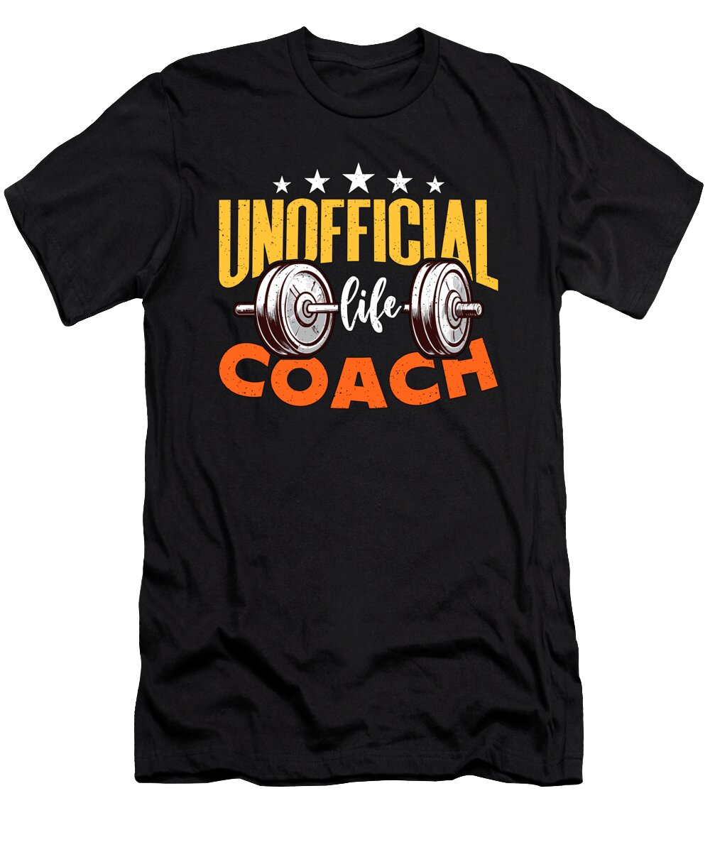 Health Coach Unofficial Life Coach Fitness Trainer Tshirtconcepts Marvin Poppe T-Shirt