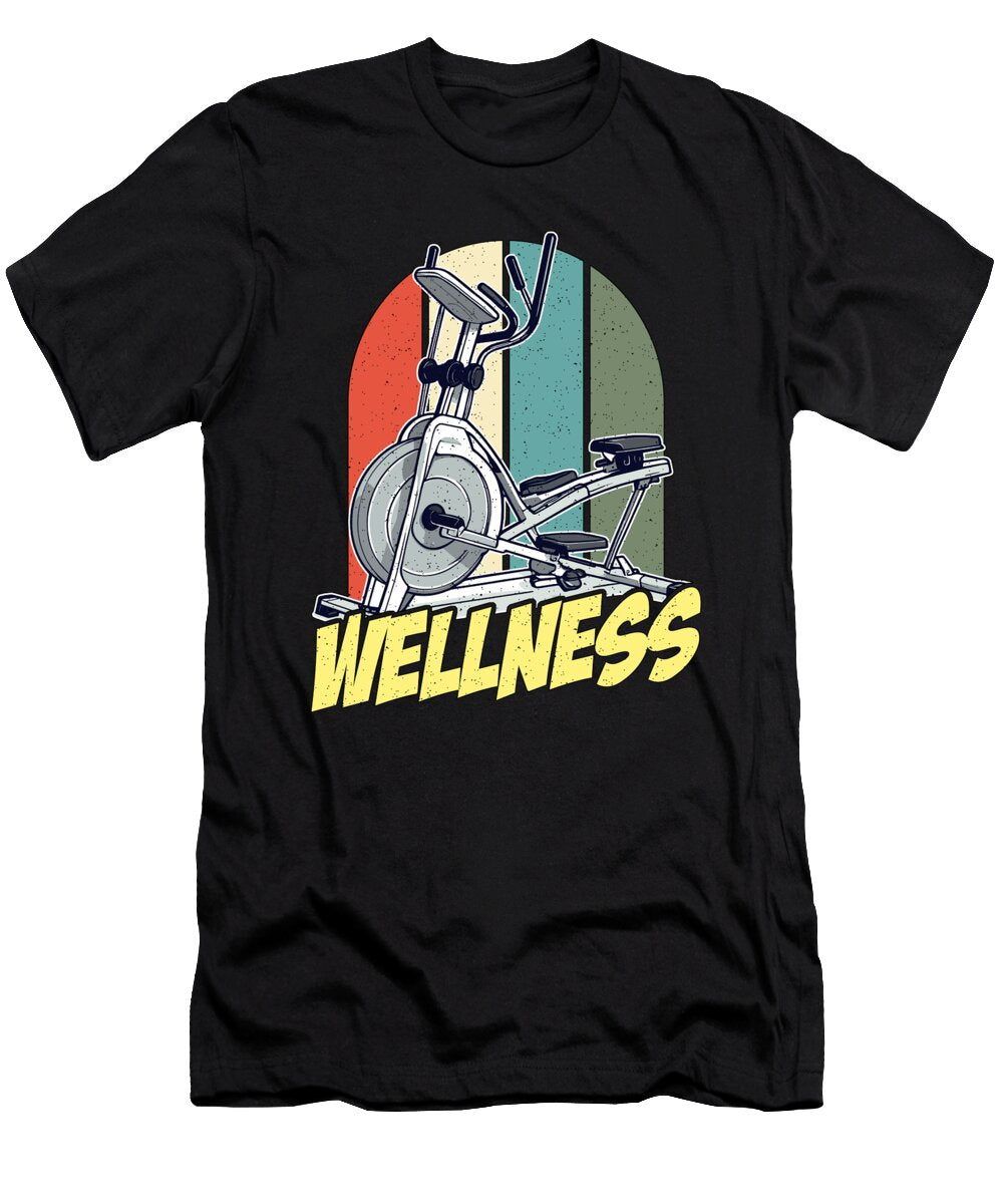 Health Coach Wellness Retro Workout Health Coaches Tshirtconcepts Marvin Poppe T-Shirt