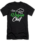 Health Fitness Veganism Vegetarian Foodie Veggies Gifts Im a Vegan Chef Thomas Larch T-Shirt