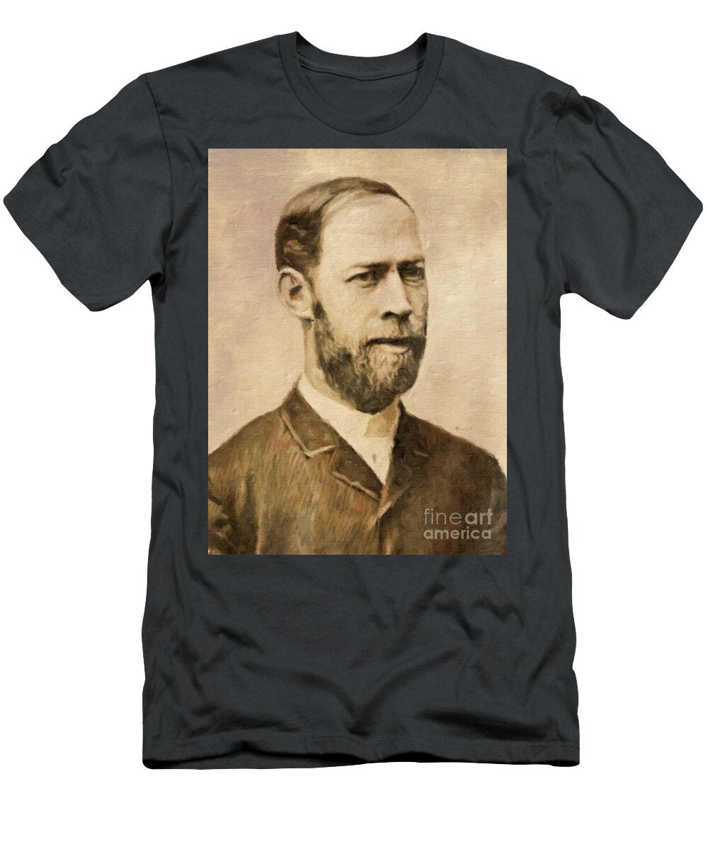 Heinrich Hertz Physicist By Mary Bassett Mary Bassett T-Shirt