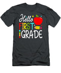 Hello First Grade Team 1st Grade Back to School Teacher Lieu Nhi Nguyen T-Shirt