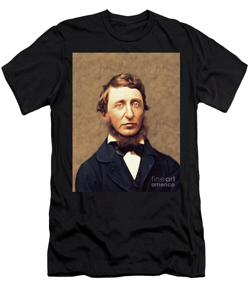 Henry David Thoreau Literary Legend John Springfield T-Shirt