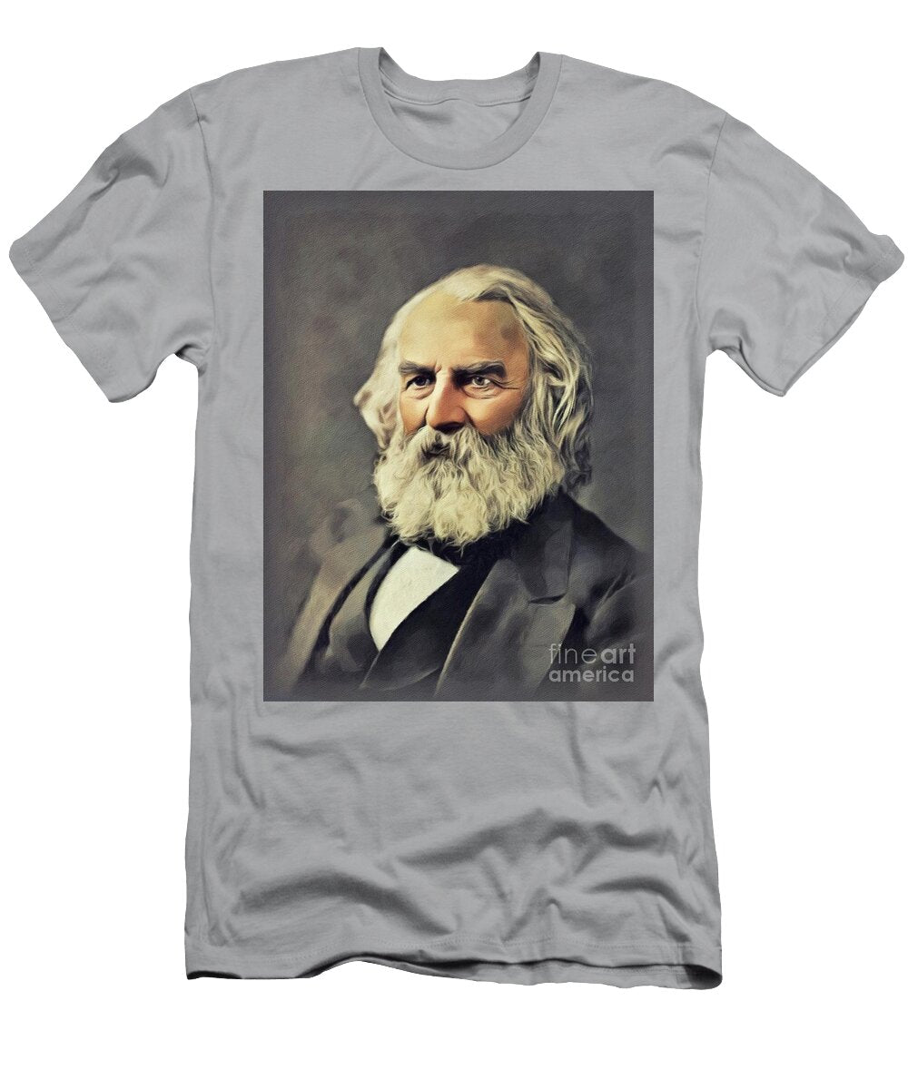 Henry Wadsworth Longfellow Literary Legend John Springfield T-Shirt