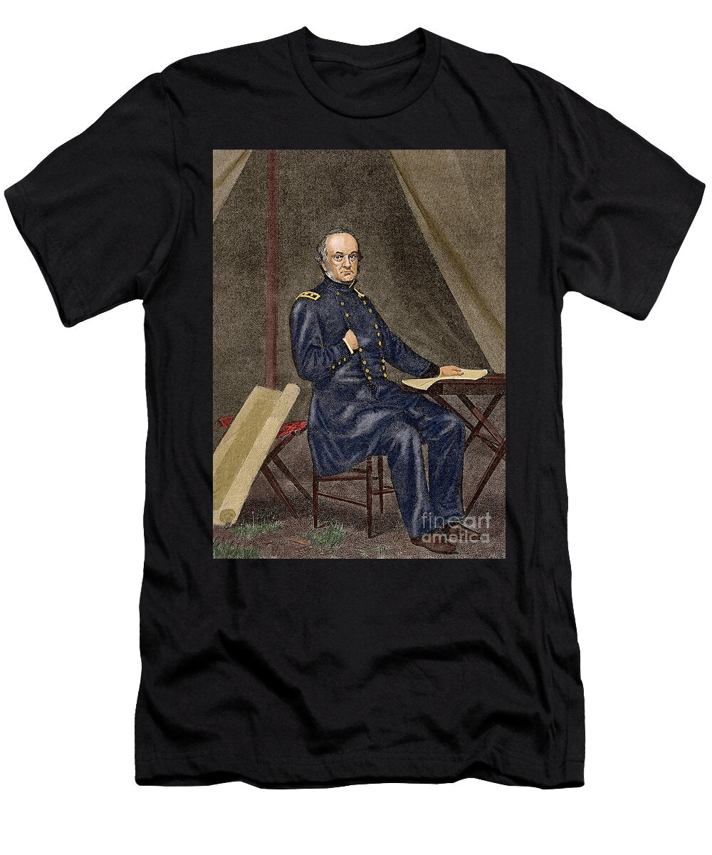 Henry Wager Halleck 1815 1872 Was a United States Army Officer 1892 Alonzo Chappel T-Shirt