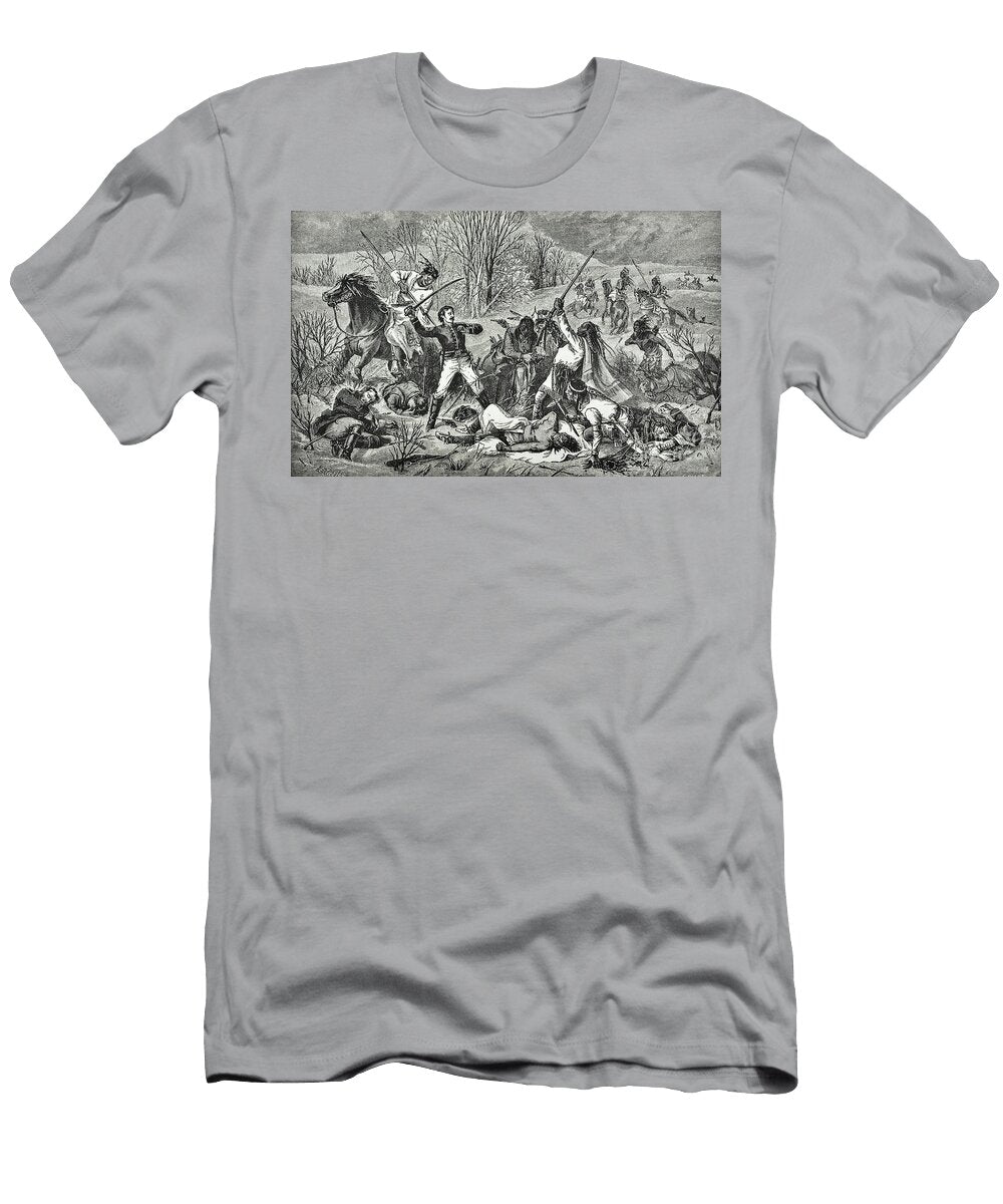 Heroism and Death of Sergeant Major Kennedy Z2 Historic Illustrations T-Shirt