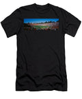High Angle View of Spectators Watching Panoramic Images T-Shirt