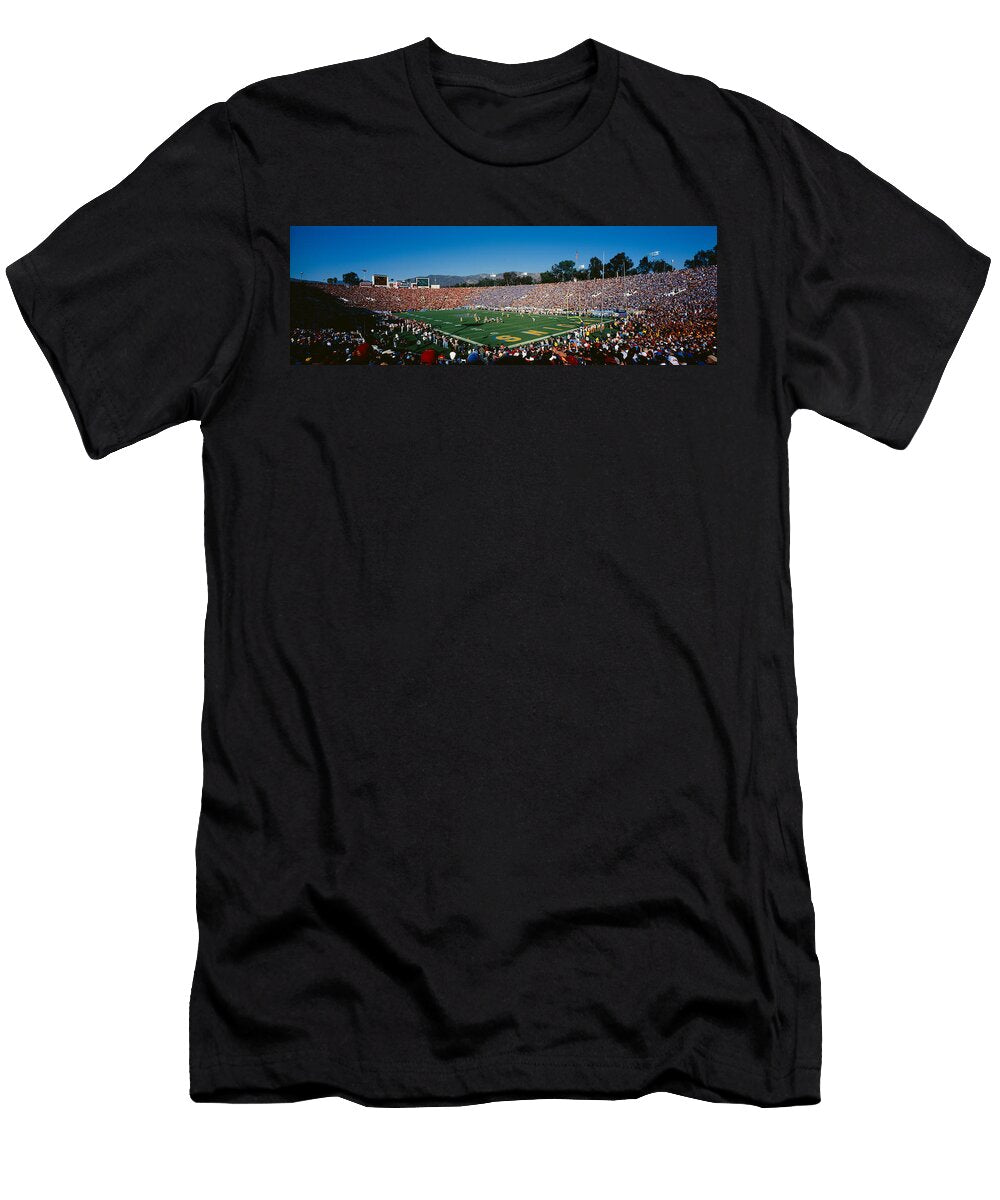 High Angle View of Spectators Watching Panoramic Images T-Shirt