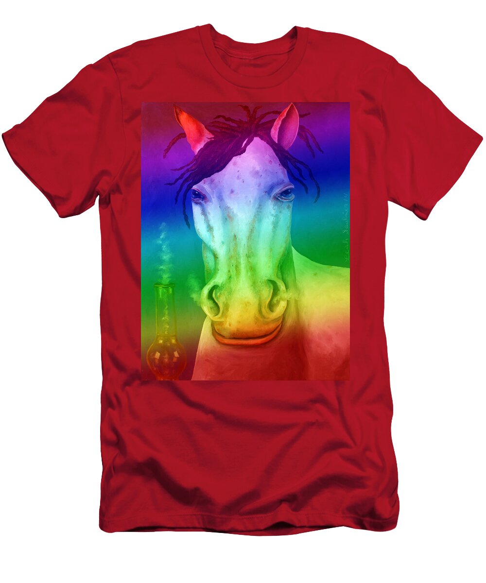 High Horse Edit 5 Leah Saulnier the Painting Maniac T-Shirt