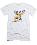 High Intensity Interval Training Dumbbell Etching Aloysius Patrimonio T-Shirt