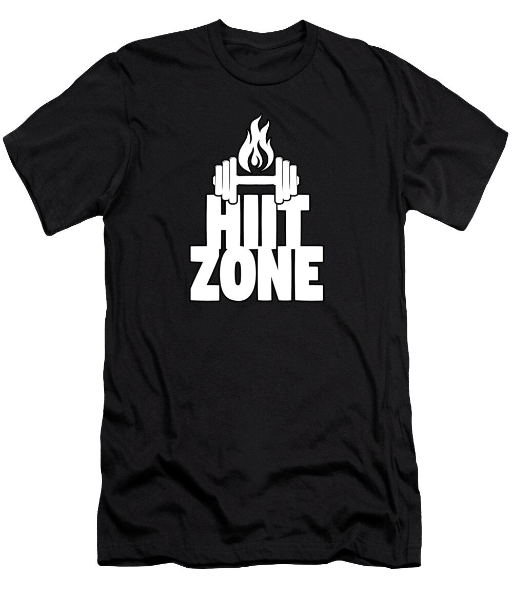 Hiit Zone Logo Design Bella Kismet T-Shirt