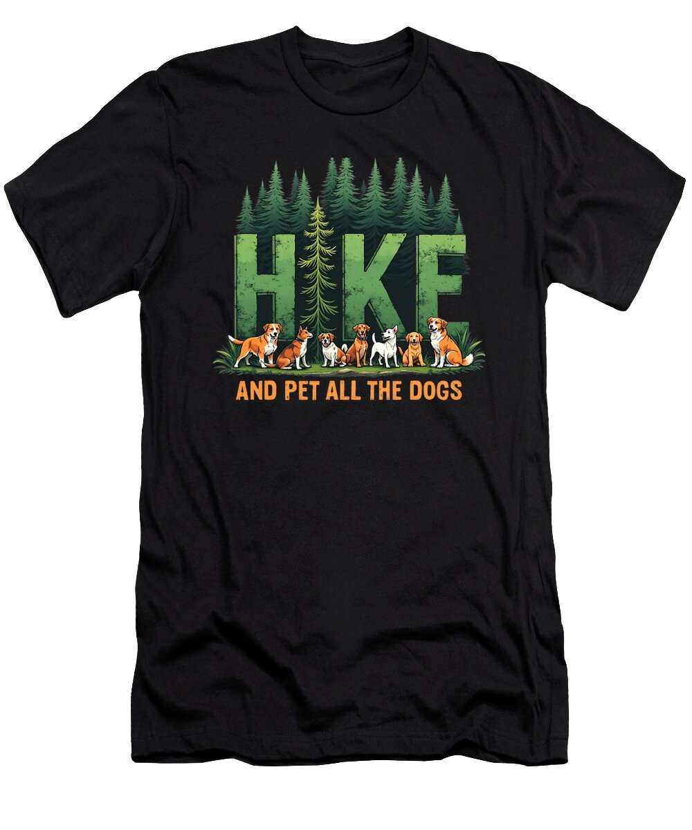 Hiking with Dogs Adventure Studi Alex T-Shirt