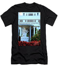 Hindu Goddess Saraswati At Entrance of Jaffna Public Library Landmark Building for Tamils Sri Lanka Imran Ahmed T-Shirt
