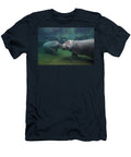 Hippos Facing Off Hiroya Minakuchi T-Shirt