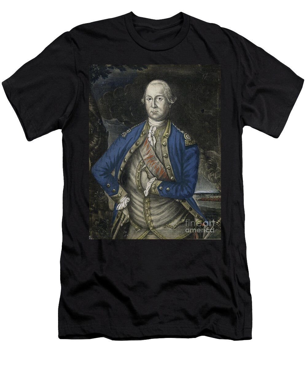 His Excellency George Washington Esquire 1776 Joseph Hillier T-Shirt