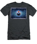 Hockey Blue Hockey Edmonton Oilers Leith Huber T-Shirt