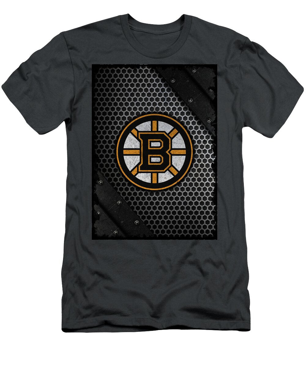 Hockey Metal Boston Bruins Leith Huber T-Shirt